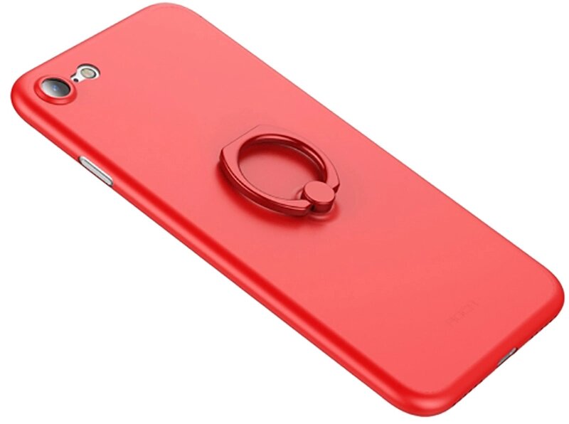 Чехол-накладка Rock PP Ring Holder PP Protection Case Apple iPhone 7 Red від компанії Shock km ua - фото 1