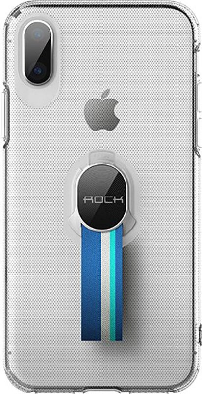 Чехол-накладка Rock TPU+PC MOC Pro Series Protection Case Apple iPhone X Transparent від компанії Shock km ua - фото 1