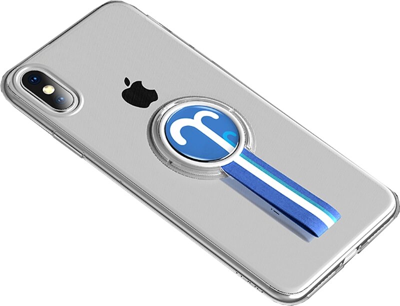 Чехол-накладка Rock TPU+PC MOC Protective Case Apple iPhone X Transparent від компанії Shock km ua - фото 1