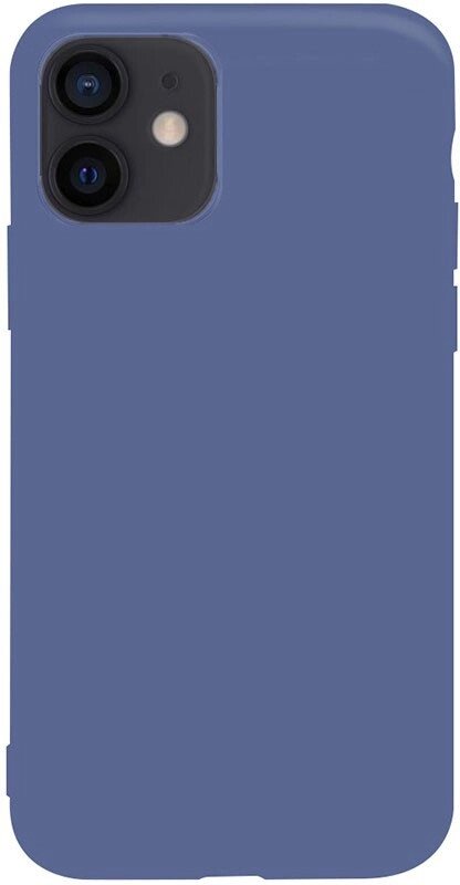 Чехол-накладка TOTO 1mm Matt TPU Case Apple iPhone 12 Mini Navy Blue від компанії Shock km ua - фото 1