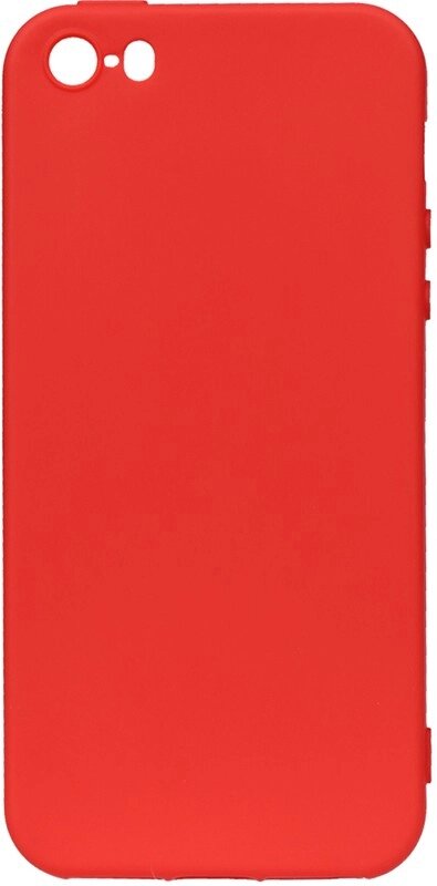 Чехол-накладка TOTO 1mm Matt TPU Case Apple iPhone SE/5s/5 Red від компанії Shock km ua - фото 1