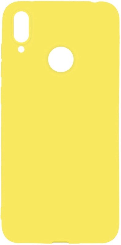 Чехол-накладка TOTO 1mm Matt TPU Case Huawei Y7 2019 Yellow від компанії Shock km ua - фото 1