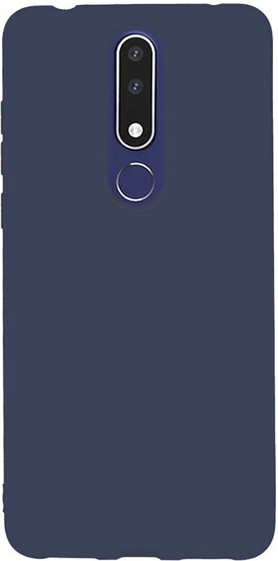 Чехол-накладка TOTO 1mm Matt TPU Case Nokia 3.1 Plus Navy Blue від компанії Shock km ua - фото 1