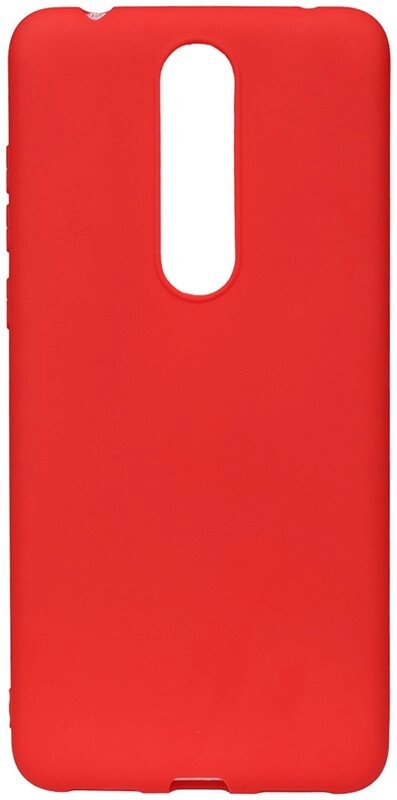 Чехол-накладка TOTO 1mm Matt TPU Case Nokia 3.1 Plus Red від компанії Shock km ua - фото 1