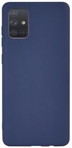 Чехол-накладка TOTO 1mm Matt TPU Case Samsung Galaxy A71 Navy Blue