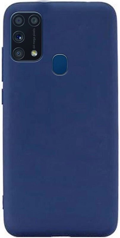 Чехол-накладка TOTO 1mm Matt TPU Case Samsung Galaxy M31 Navy Blue від компанії Shock km ua - фото 1