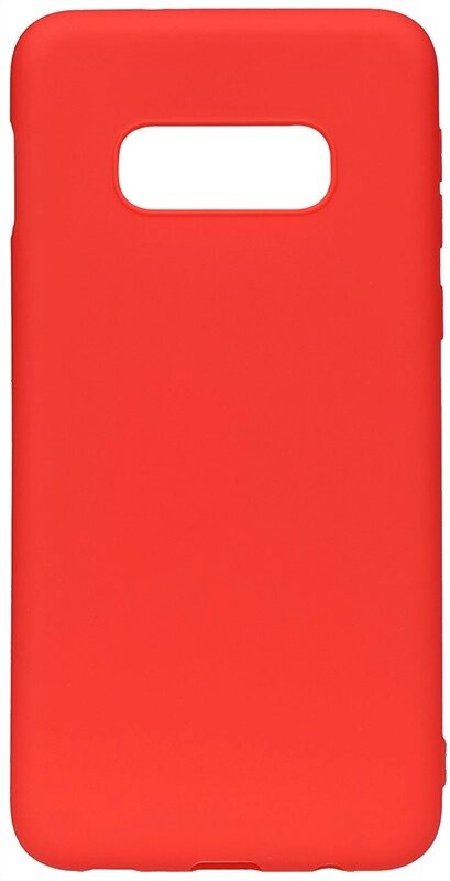Чехол-накладка TOTO 1mm Matt TPU Case Samsung Galaxy S10e Red від компанії Shock km ua - фото 1