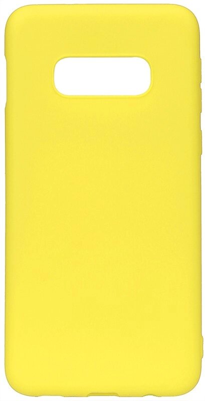 Чехол-накладка TOTO 1mm Matt TPU Case Samsung Galaxy S10e Yellow від компанії Shock km ua - фото 1