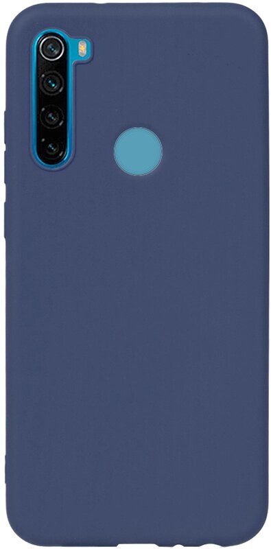 Чехол-накладка TOTO 1mm Matt TPU Case Xiaomi Redmi Note 8T Navy Blue від компанії Shock km ua - фото 1