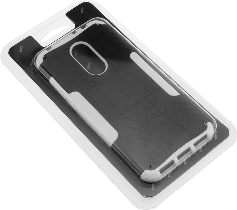 Чехол-накладка TOTO 2i n 1 Lkickstand Case Xiaomi Redmi 5 Plus White від компанії Shock km ua - фото 1