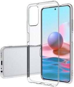 Чехол-накладка TOTO Acrylic+TPU Case Xiaomi Redmi Note 10/10S Transparent