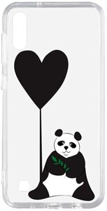 Чехол-накладка TOTO Acrylic+TPU Print Case Samsung Galaxy A10 #53 Panda B Transparent