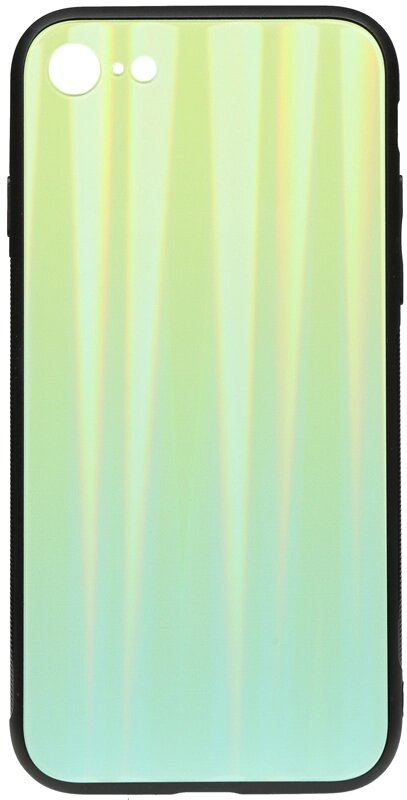 Чехол-накладка TOTO Aurora Print Glass Case Apple iPhone 7/8/SE 2020 Green від компанії Shock km ua - фото 1