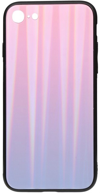 Чехол-накладка TOTO Aurora Print Glass Case Apple iPhone 7/8/SE 2020 Lilac від компанії Shock km ua - фото 1