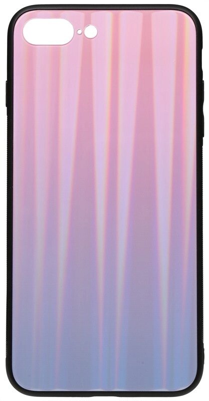 Чехол-накладка TOTO Aurora Print Glass Case Apple iPhone 7 Plus/8 Plus Lilac від компанії Shock km ua - фото 1