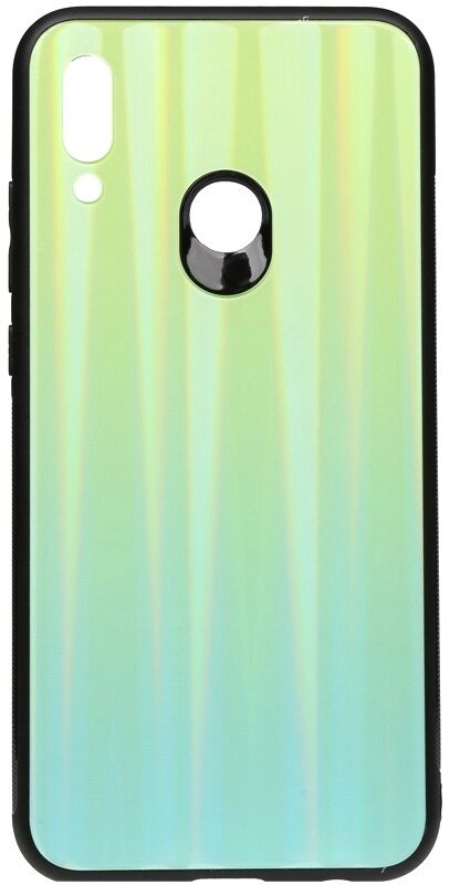 Чехол-накладка TOTO Aurora Print Glass Case Huawei P Smart 2019 Green від компанії Shock km ua - фото 1