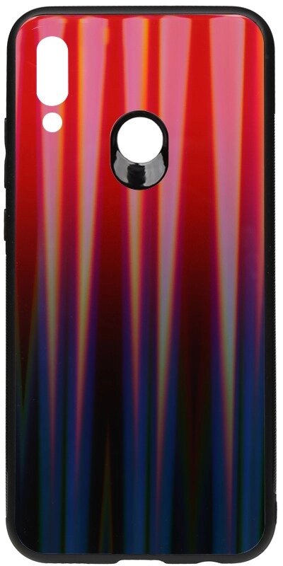Чехол-накладка TOTO Aurora Print Glass Case Huawei P Smart 2019 Red від компанії Shock km ua - фото 1