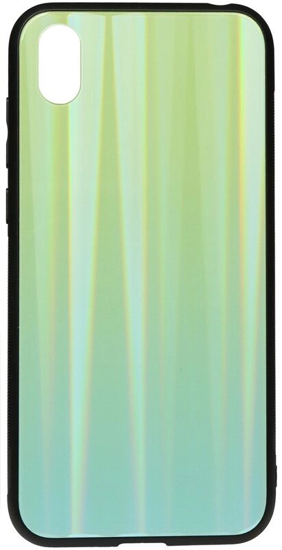 Чехол-накладка TOTO Aurora Print Glass Case Huawei Y5 2019 Green від компанії Shock km ua - фото 1