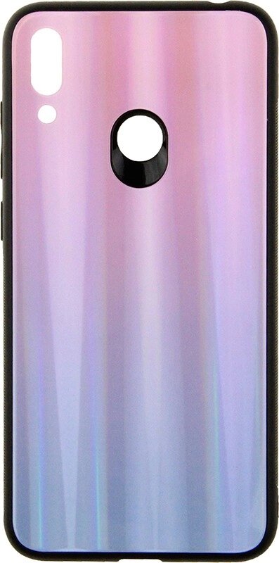 Чехол-накладка TOTO Aurora Print Glass Case Huawei Y7 2019 Lilac від компанії Shock km ua - фото 1