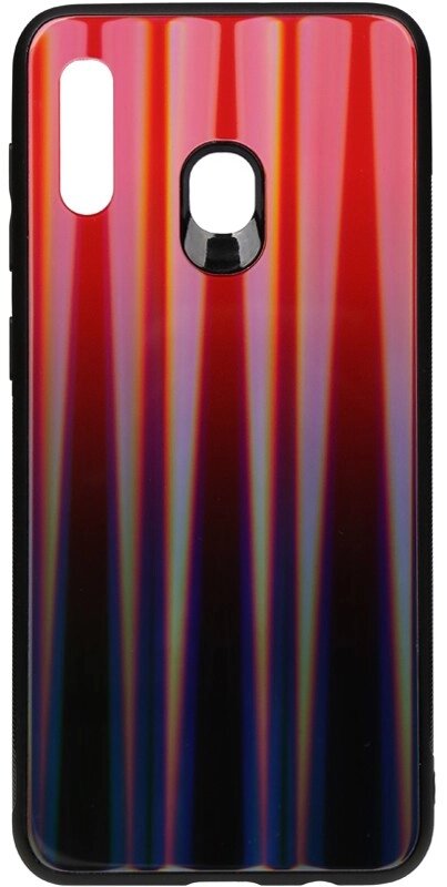 Чехол-накладка TOTO Aurora Print Glass Case Samsung Galaxy A20/A30 Red від компанії Shock km ua - фото 1