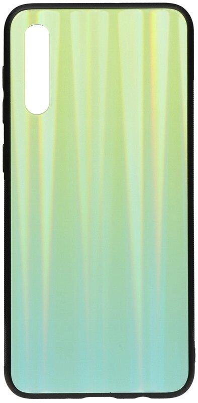 Чехол-накладка TOTO Aurora Print Glass Case Samsung Galaxy A30s/A50/A50s Green від компанії Shock km ua - фото 1