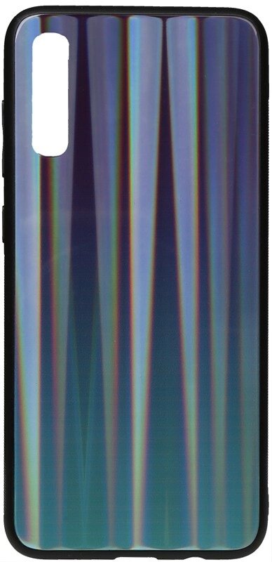 Чехол-накладка TOTO Aurora Print Glass Case Samsung Galaxy A70 Blue від компанії Shock km ua - фото 1