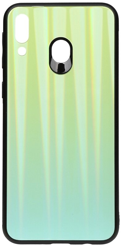 Чехол-накладка TOTO Aurora Print Glass Case Samsung Galaxy M20 Green від компанії Shock km ua - фото 1