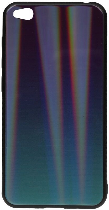 Чехол-накладка TOTO Aurora Print Glass Case Xiaomi Redmi Go Blue від компанії Shock km ua - фото 1