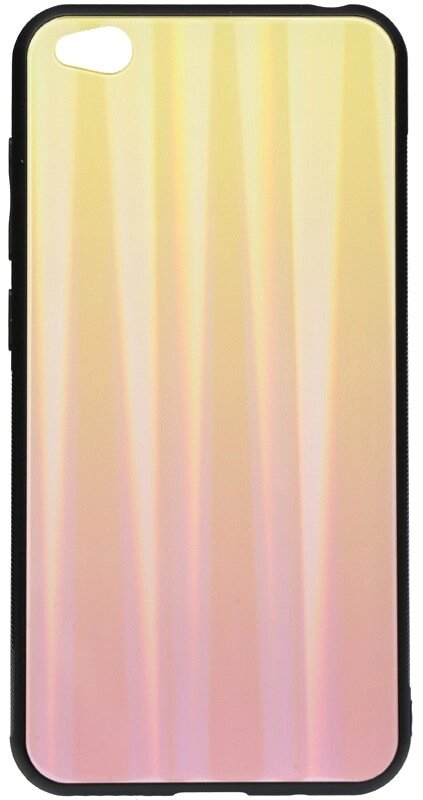 Чехол-накладка TOTO Aurora Print Glass Case Xiaomi Redmi Go Pink від компанії Shock km ua - фото 1