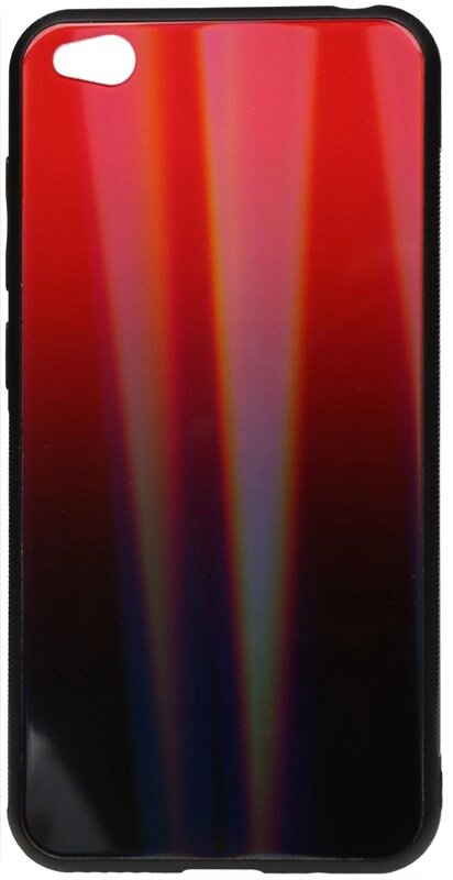 Чехол-накладка TOTO Aurora Print Glass Case Xiaomi Redmi Go Red від компанії Shock km ua - фото 1
