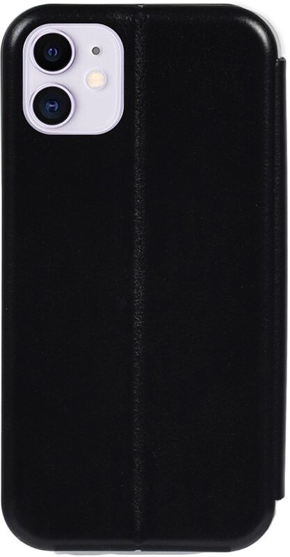 Чехол-накладка TOTO Book Rounded Leather Case Apple iPhone 11 Black від компанії Shock km ua - фото 1