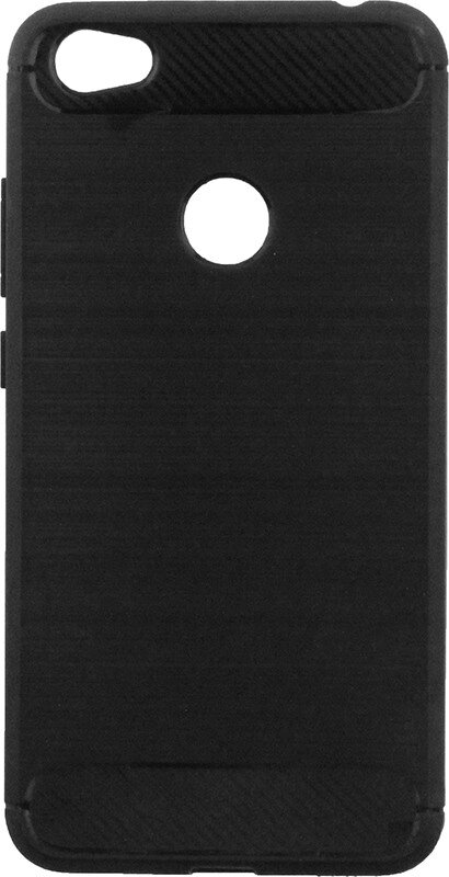 Чехол-накладка TOTO Carbon Brush TPU Case Xiaomi Redmi Note 5A Prime Black від компанії Shock km ua - фото 1
