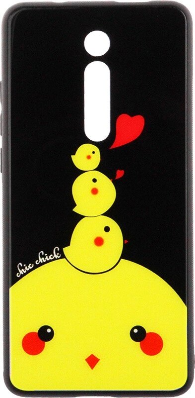 Чехол-накладка TOTO Cartoon Print Glass Case Xiaomi Mi 9T/Mi 9T Pro/Redmi K20/K20 Pro Chicken Chick від компанії Shock km ua - фото 1