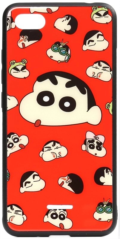 Чехол-накладка TOTO Cartoon Print Glass Case Xiaomi Redmi 6A A monkey від компанії Shock km ua - фото 1