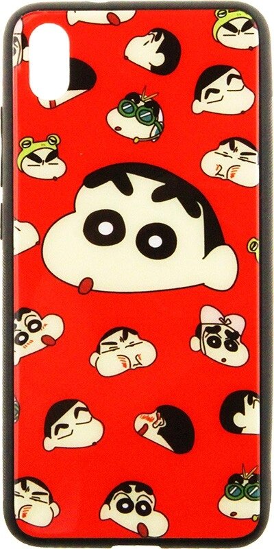 Чехол-накладка TOTO Cartoon Print Glass Case Xiaomi Redmi 7A A monkey від компанії Shock km ua - фото 1