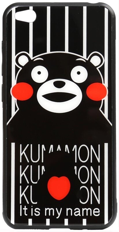 Чехол-накладка TOTO Cartoon Print Glass Case Xiaomi Redmi Go Kumamon від компанії Shock km ua - фото 1