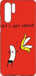 Чехол-накладка TOTO Cartoon Soft Silicone TPU Case Huawei P30 Pro Banana Red