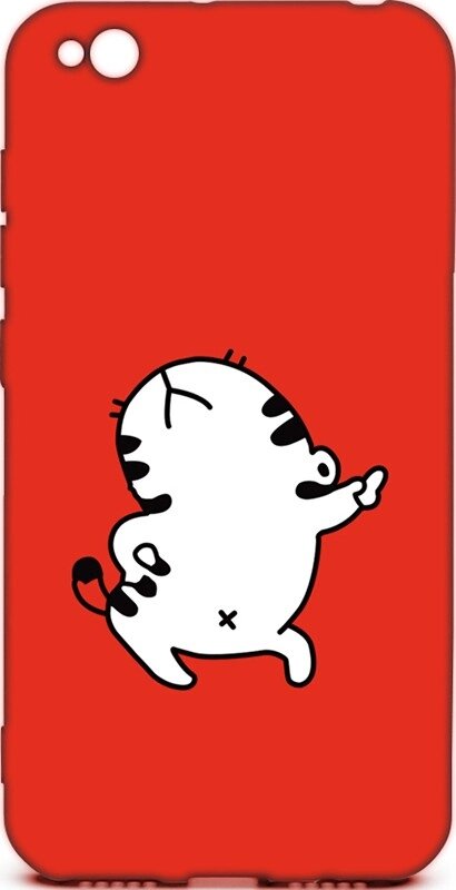 Чехол-накладка TOTO Cartoon Soft Silicone TPU Case Xiaomi Redmi Go Cat Red від компанії Shock km ua - фото 1