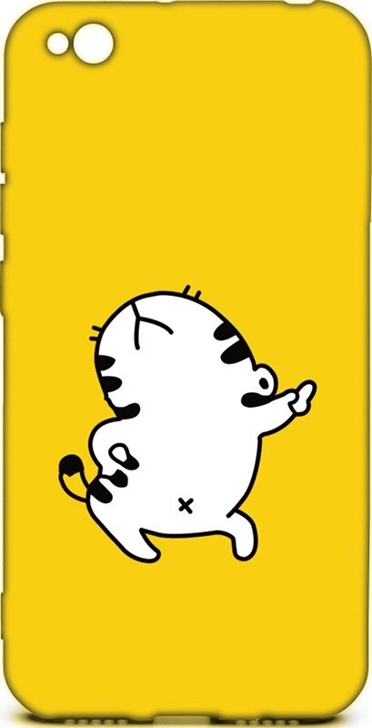 Чехол-накладка TOTO Cartoon Soft Silicone TPU Case Xiaomi Redmi Go Cat Yellow від компанії Shock km ua - фото 1