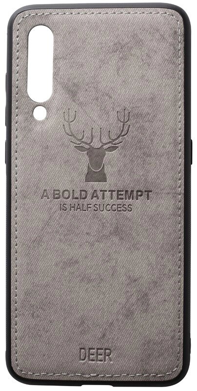 Чехол-накладка TOTO Deer Shell With Leather Effect Case Xiaomi Mi 9 Grey від компанії Shock km ua - фото 1