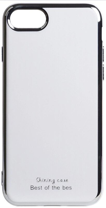 Чехол-накладка TOTO Electroplate TPU 2mm Case Apple iPhone 7/8/SE 2020 White від компанії Shock km ua - фото 1