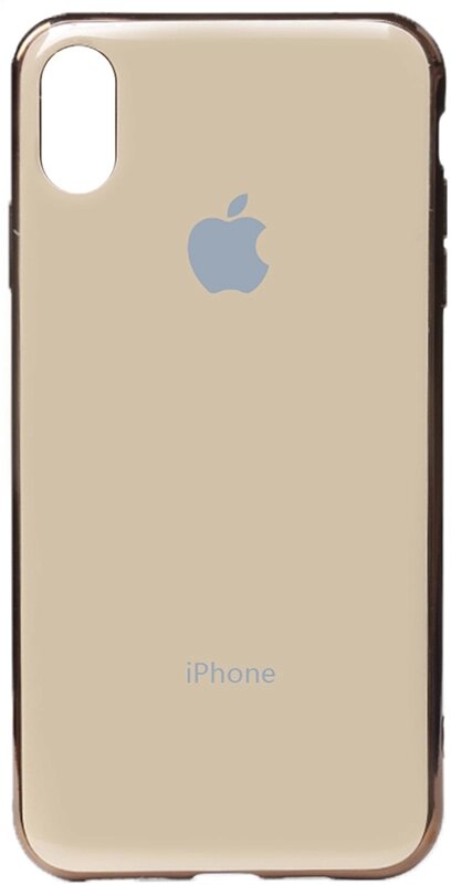 Чехол-накладка TOTO Electroplate TPU Case Apple iPhone XS Max Gold від компанії Shock km ua - фото 1
