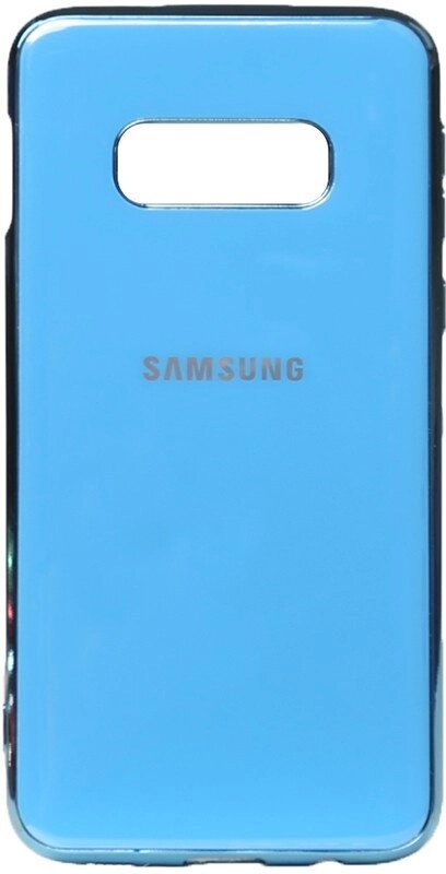 Чехол-накладка TOTO Electroplate TPU Case Samsung Galaxy S10e Blue від компанії Shock km ua - фото 1