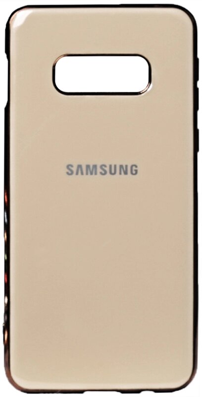 Чехол-накладка TOTO Electroplate TPU Case Samsung Galaxy S10e Gold від компанії Shock km ua - фото 1