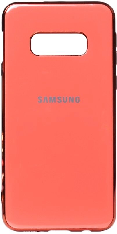 Чехол-накладка TOTO Electroplate TPU Case Samsung Galaxy S10e Pink від компанії Shock km ua - фото 1