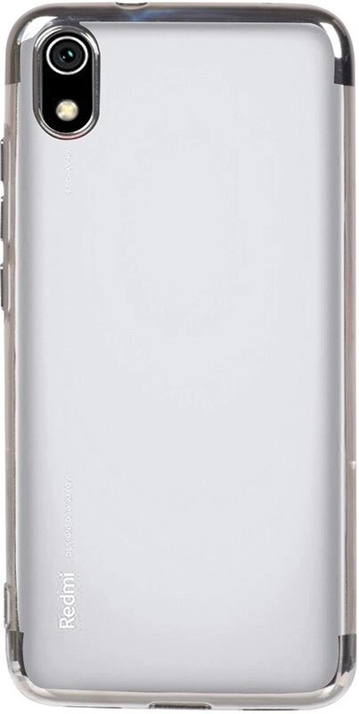 Чехол-накладка TOTO Electroplating TPU Case Xiaomi Redmi 7A Silver від компанії Shock km ua - фото 1