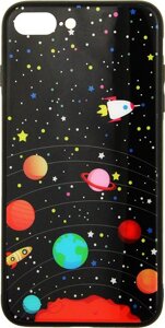 Чехол-накладка TOTO Glass Fashionable Case Apple iPhone 7 Plus/8 Plus Star Space