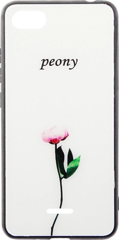 Чехол-накладка TOTO Glass Fashionable Case Xiaomi Redmi 6A Peon on White від компанії Shock km ua - фото 1