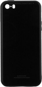 Чехол-накладка TOTO Gradient Glass Case Apple iPhone 5/5s/SE Black