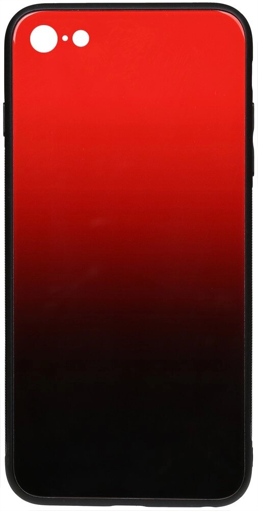 Чехол-накладка TOTO Gradient Glass Case Apple iPhone 7/8/SE 2020 Red від компанії Shock km ua - фото 1